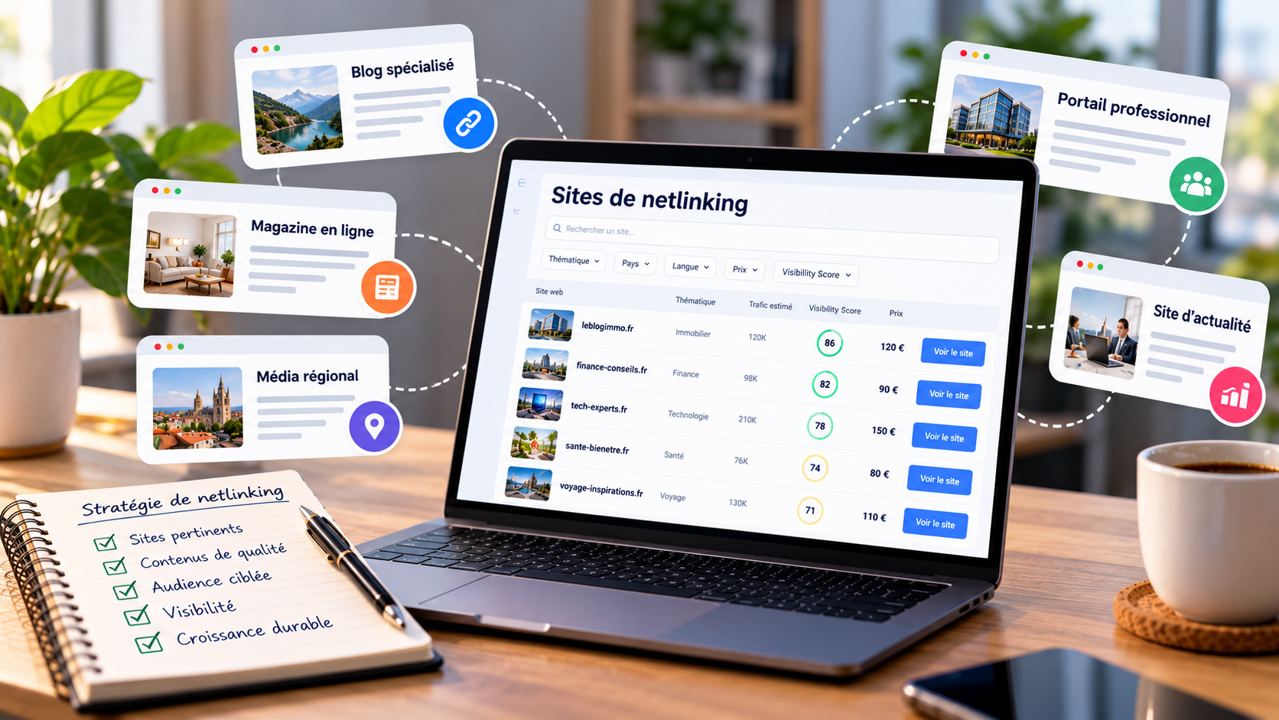 Comment trouver les meilleurs sites de netlinking pour renforcer sa présence en ligne